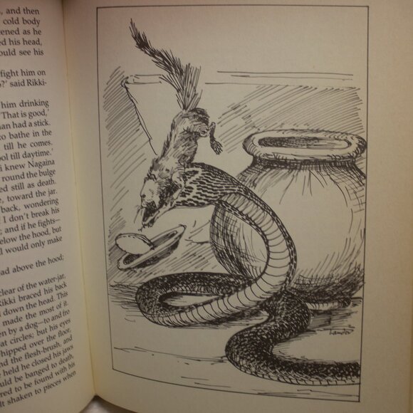 Vintage Illustrated Rudyard Kipling The Jungle Books - Picture 9 of 10